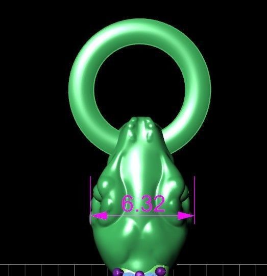  set ring and pendant medusa gorgona 3D Model Collection_34