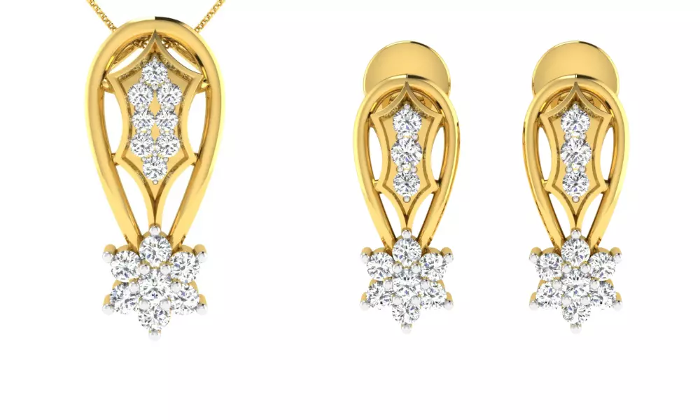Pendants Earrings 3dm STL OBJ FBX Render Details 3D print model