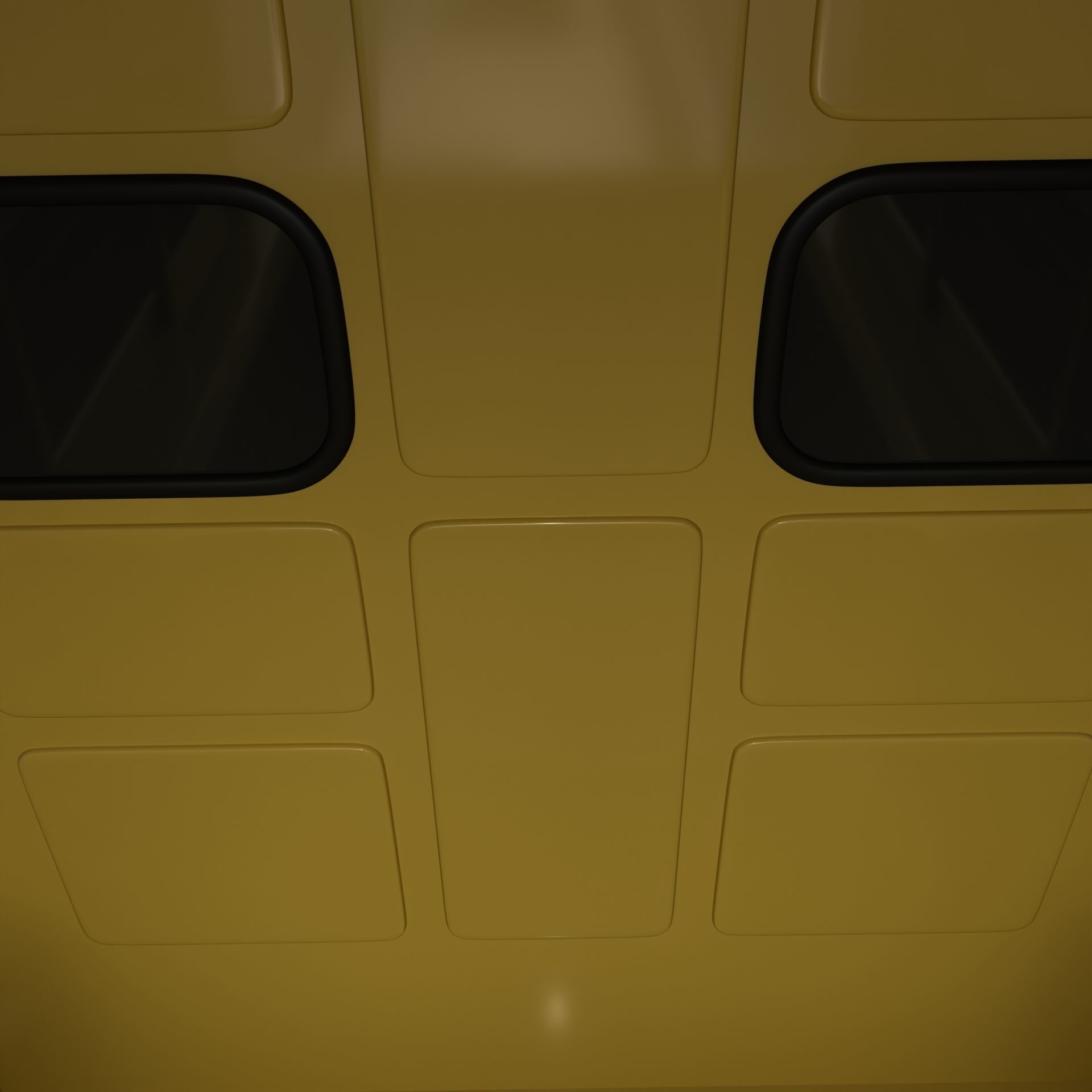 Generic 40s Van Pick Up v1 3D model_12