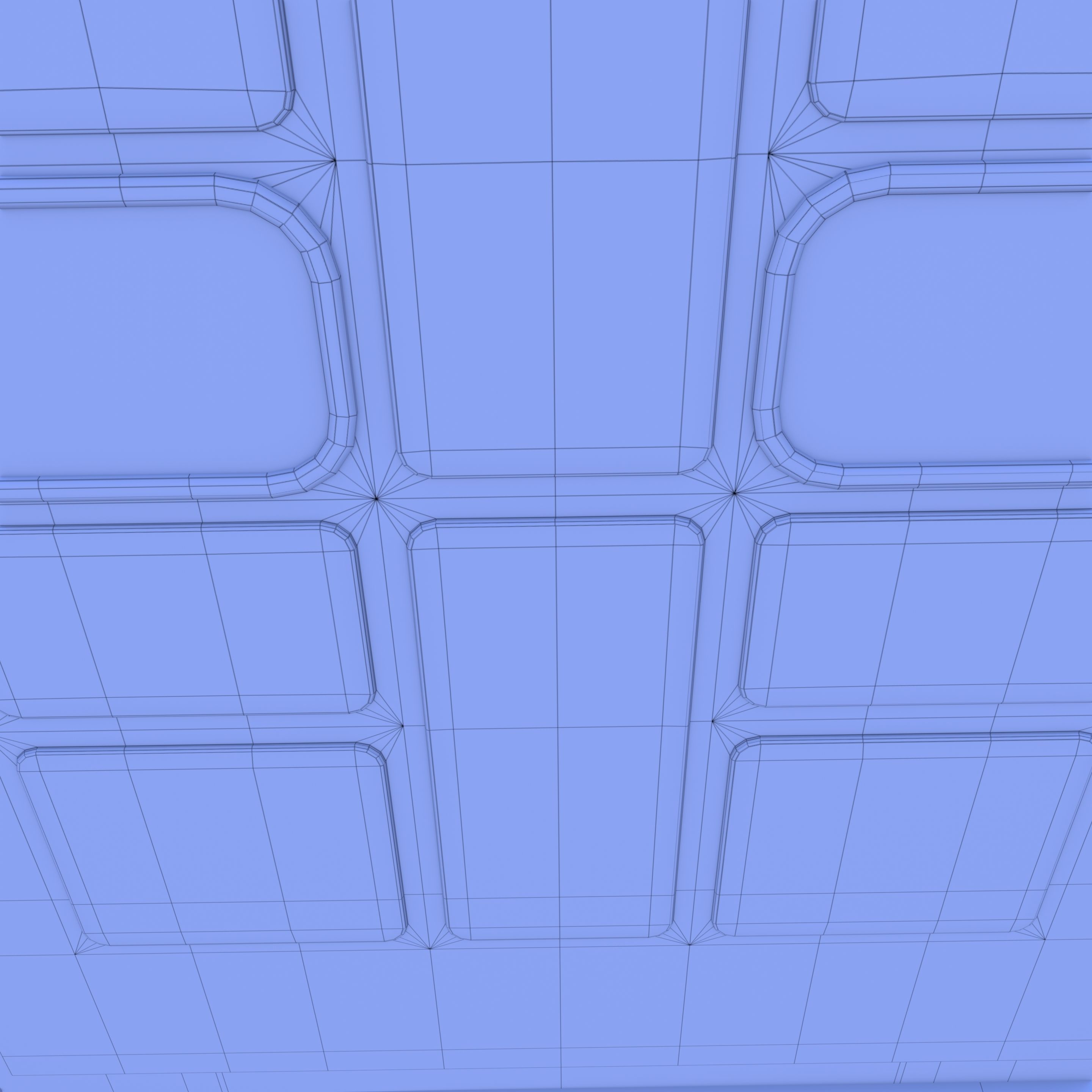 Generic 40s Van Pick Up v1 3D model_25