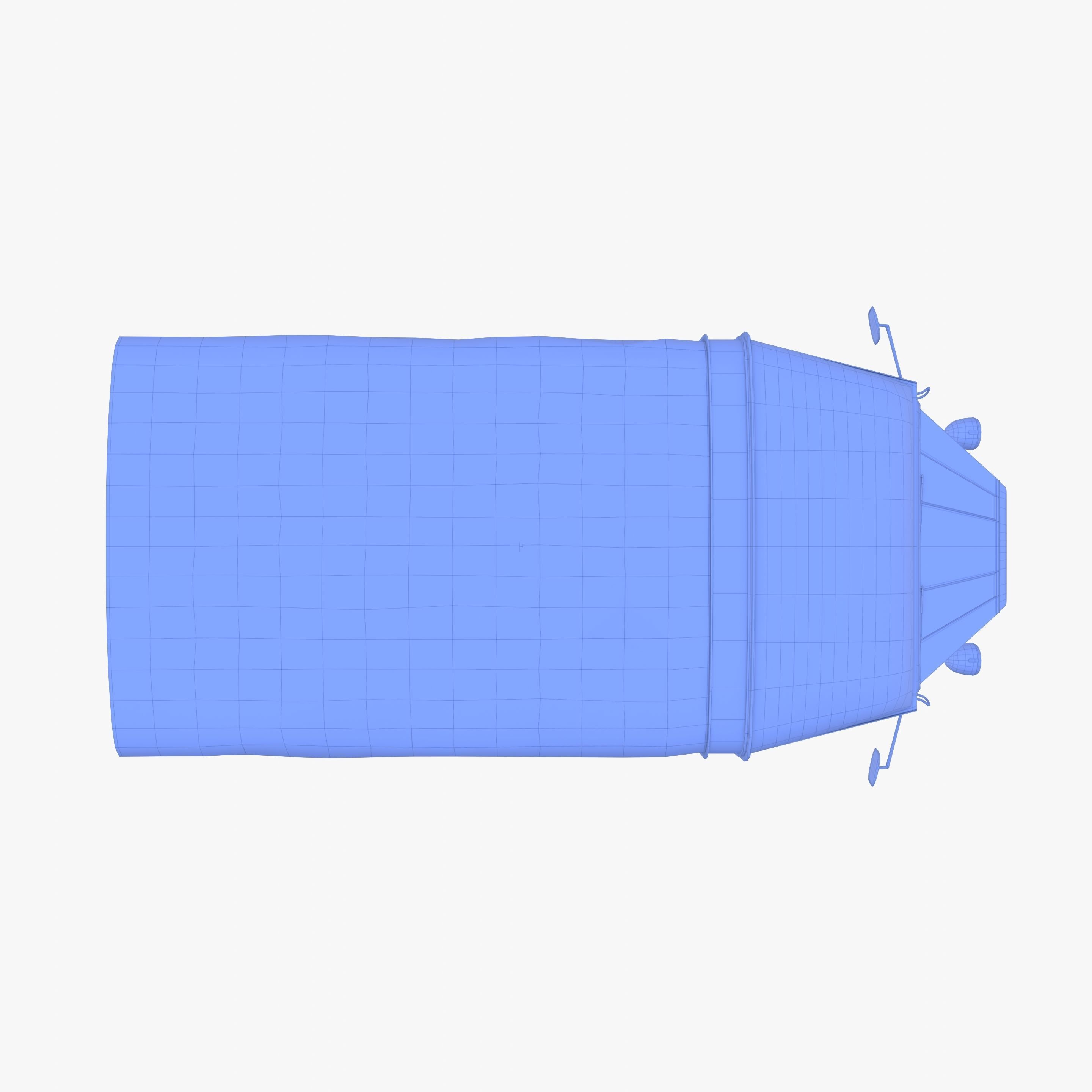 Generic 40s Van Pick Up v1 3D model_22