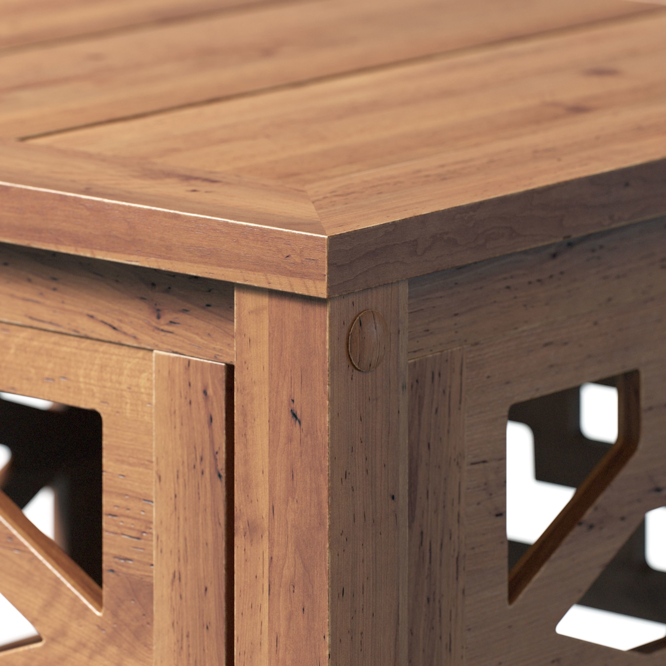 OVE Malay 3 Piece Bistro Table 3D model_6