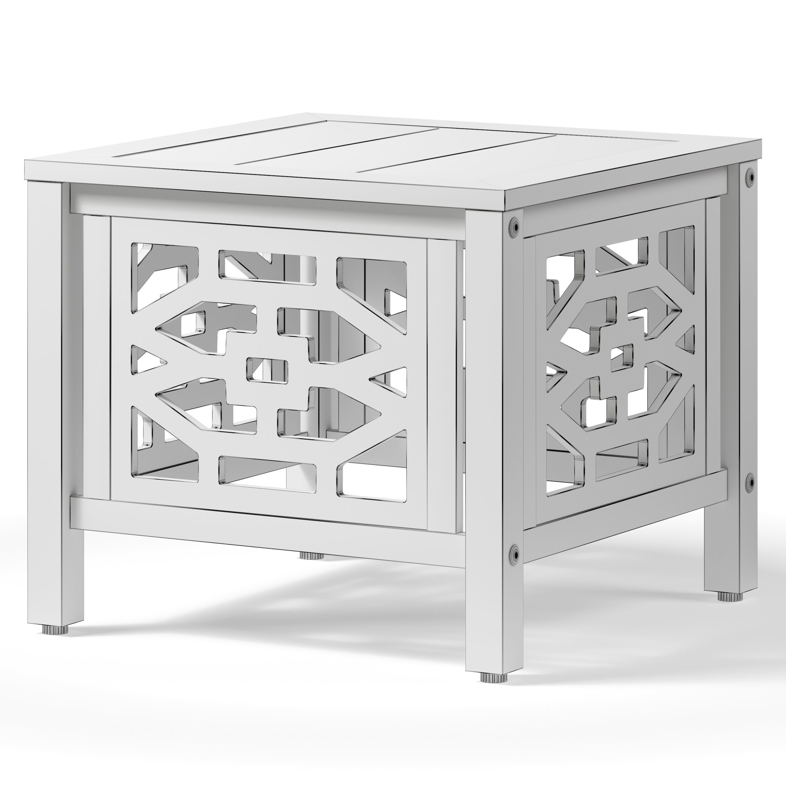 OVE Malay 3 Piece Bistro Table 3D model_1