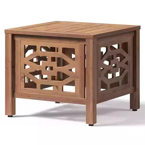 OVE Malay 3 Piece Bistro Table 3D model