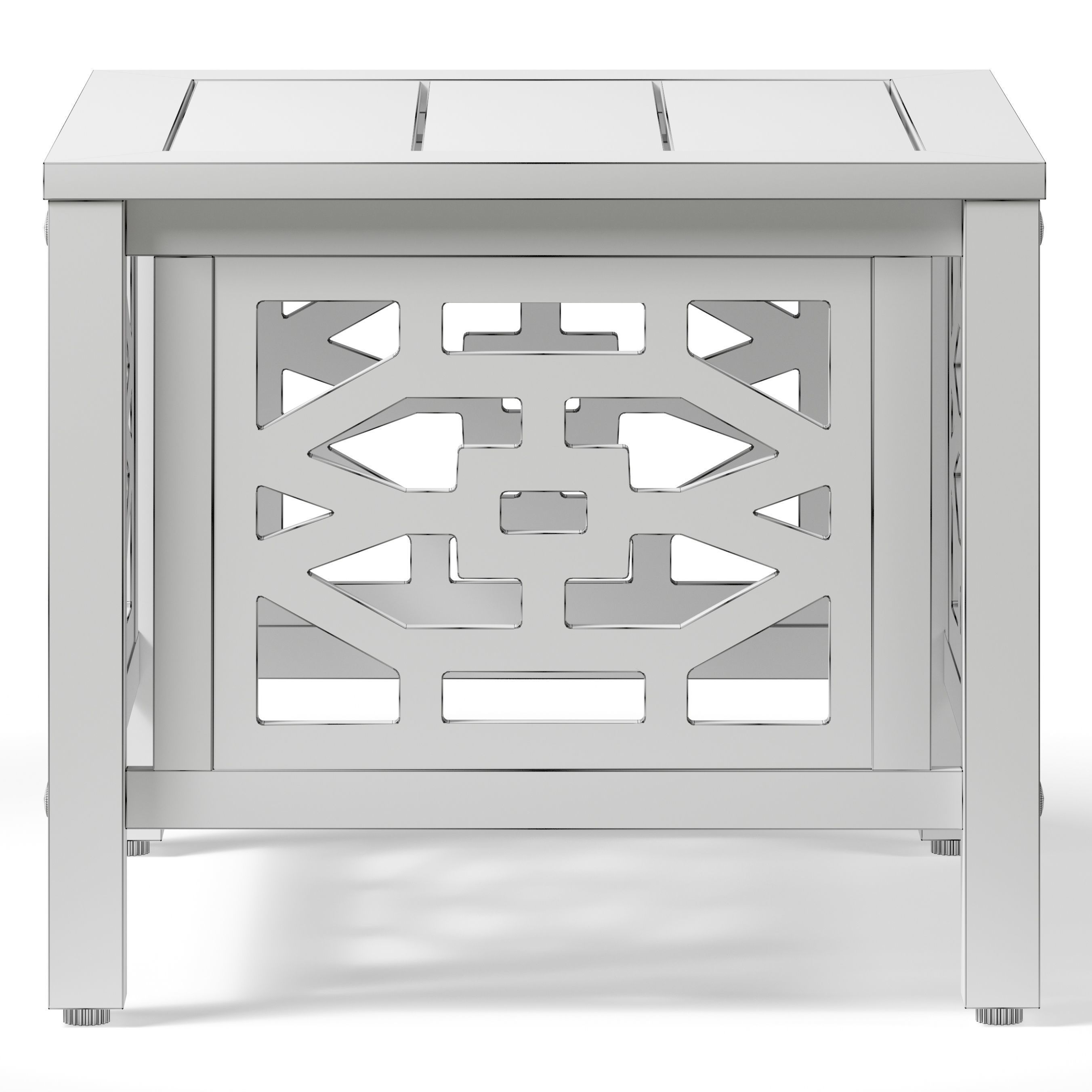 OVE Malay 3 Piece Bistro Table 3D model_3