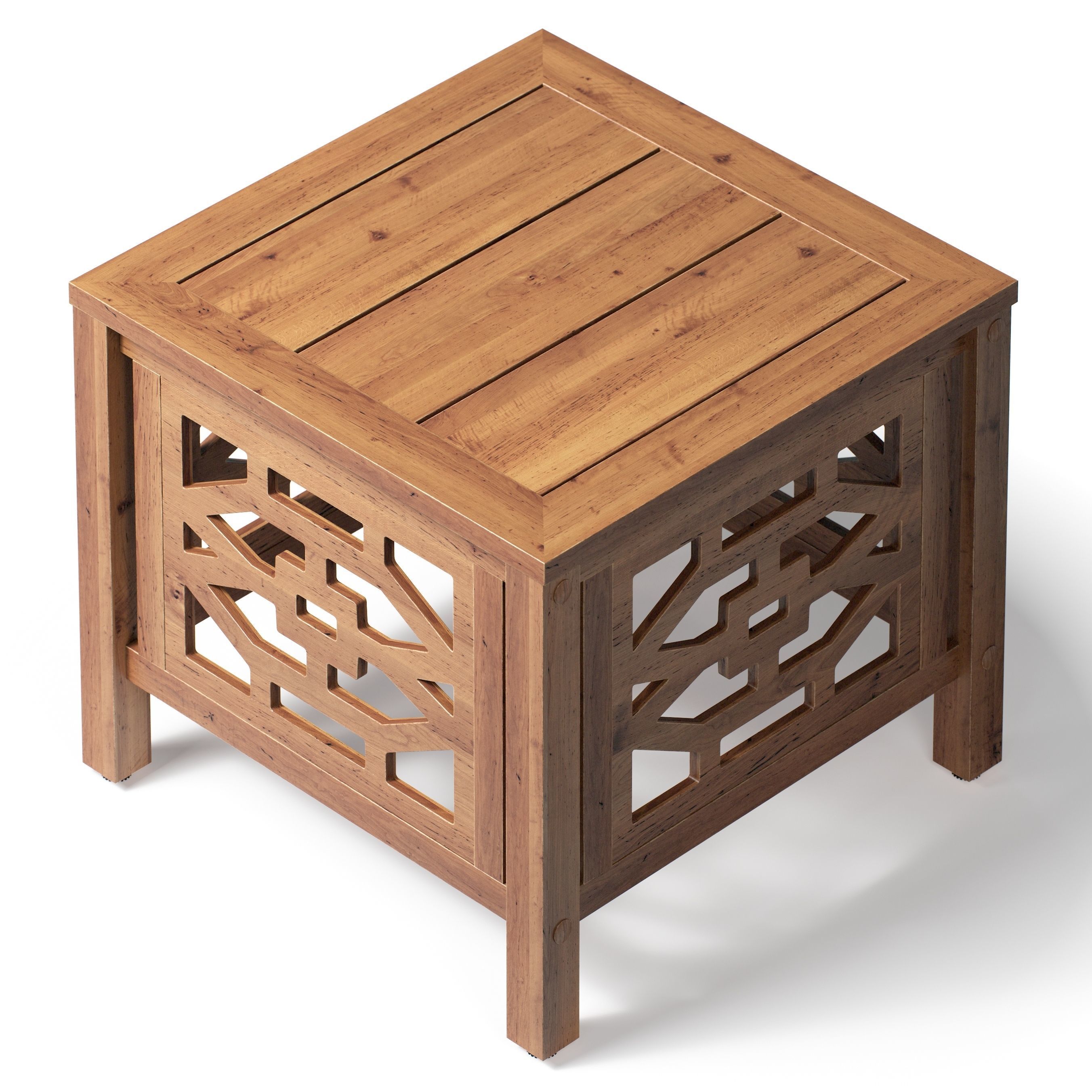 OVE Malay 3 Piece Bistro Table 3D model_4