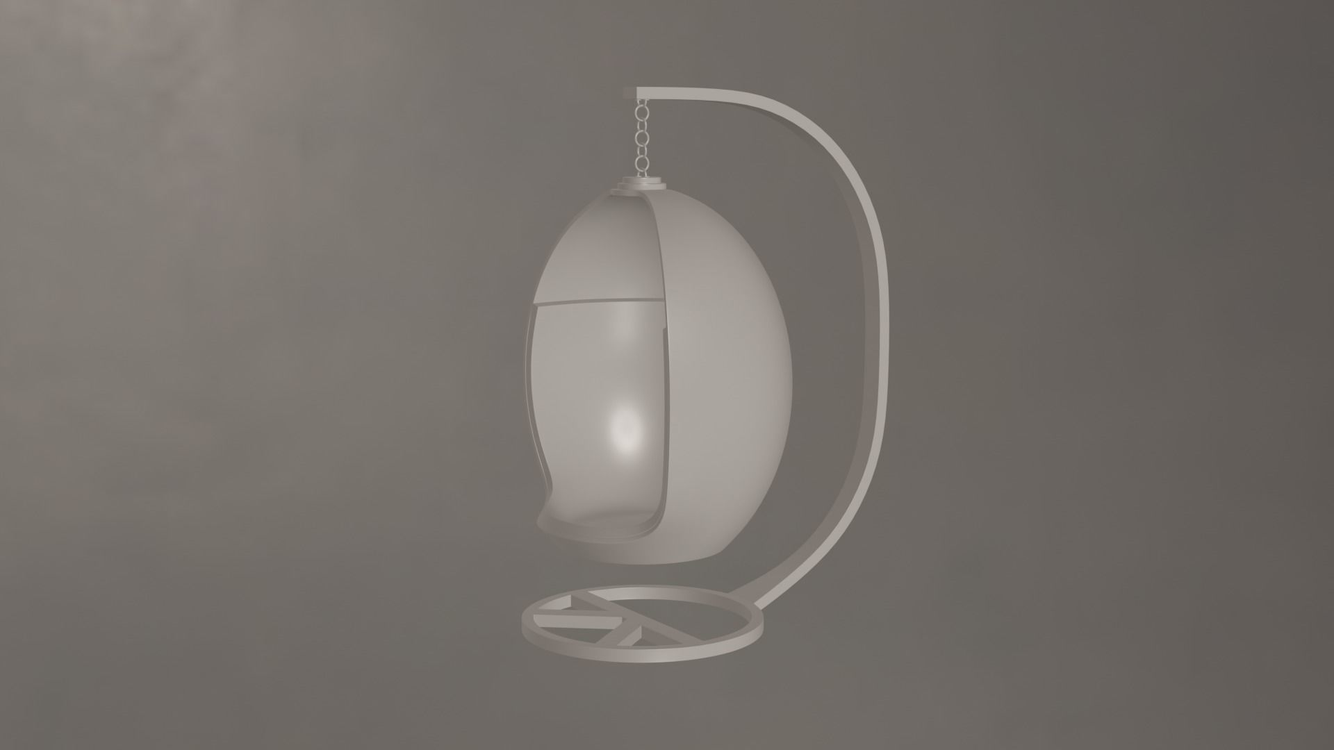 Hanging Chair 3D model_2