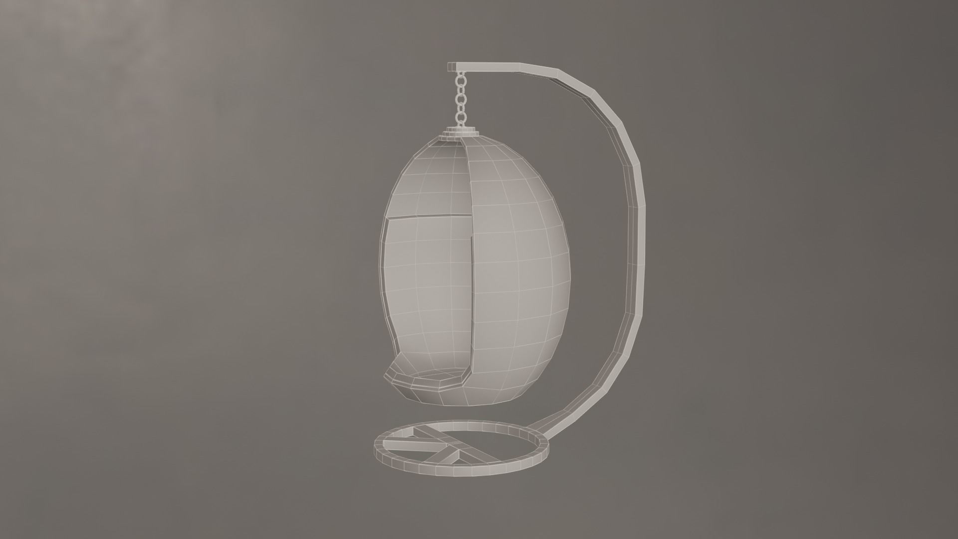 Hanging Chair 3D model_3