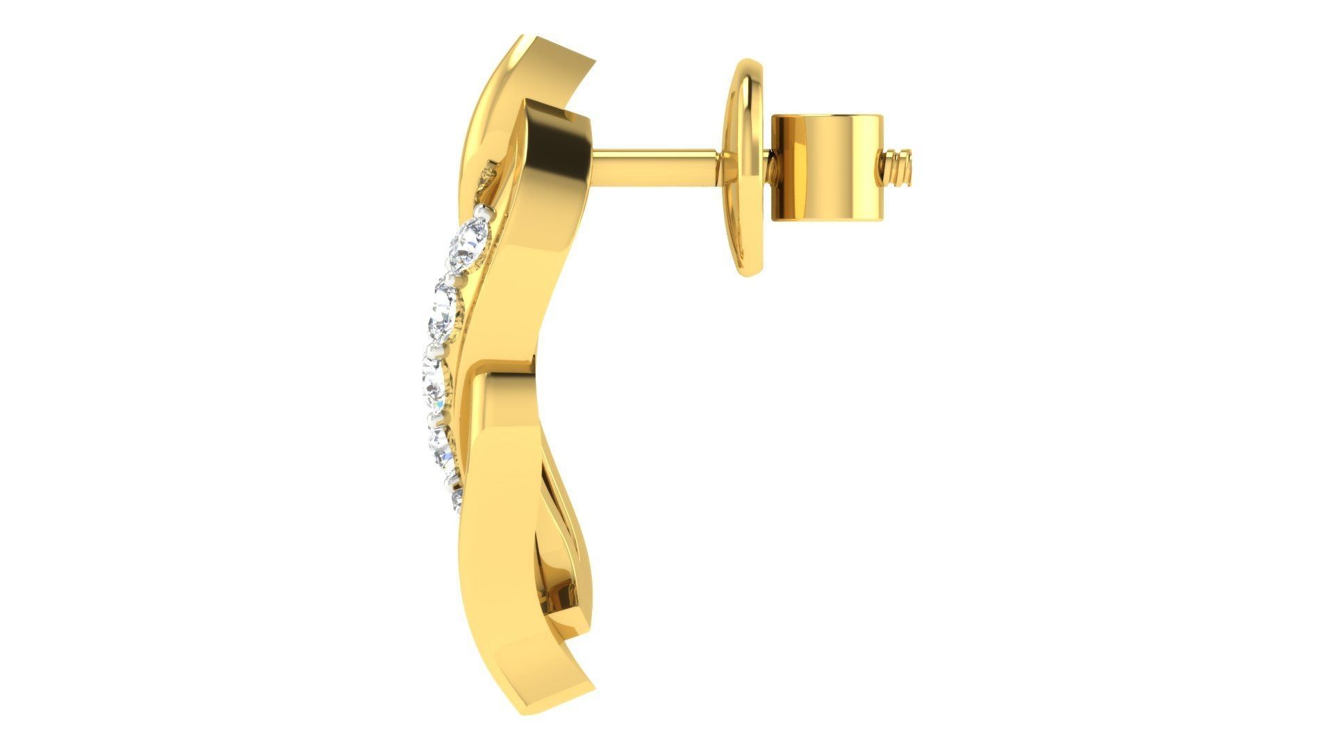 Pendants Earrings 3dm STL OBJ FBX Render Details 3D print model_6