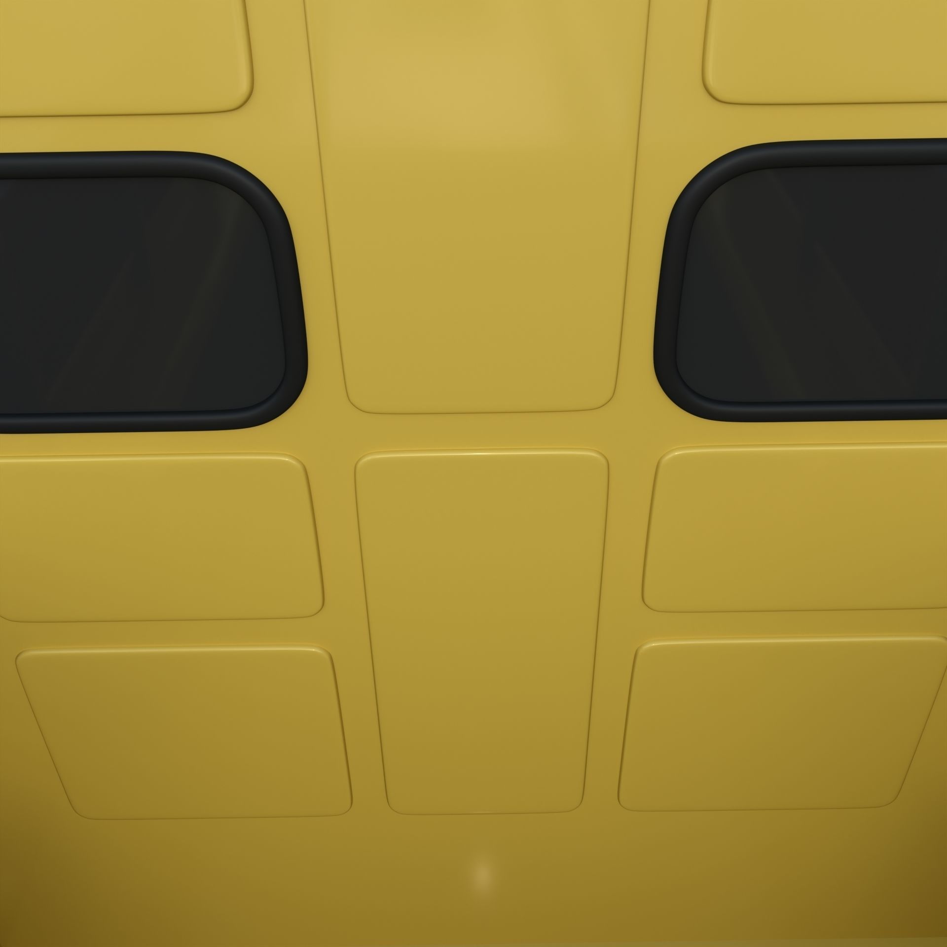 Generic 40s Van Pick Up v2 3D model_10