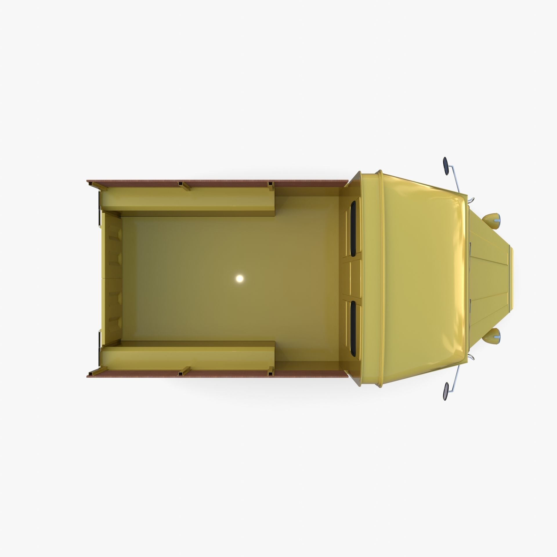 Generic 40s Van Pick Up v2 3D model_8