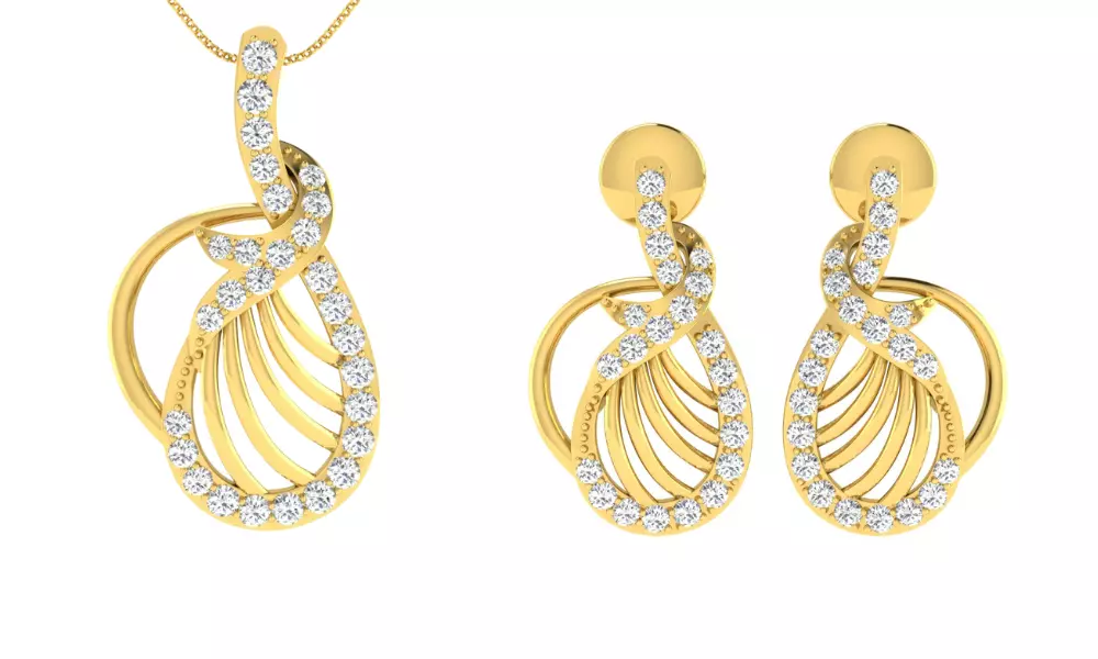 Pendants Earrings 3dm STL OBJ FBX Render Details 3D print model_0