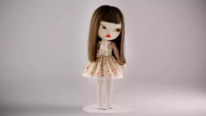 Olivia doll in Dress Pose 02