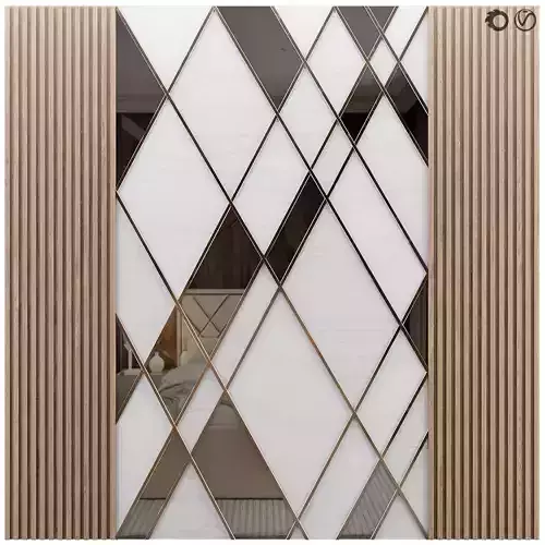 Decorative wall panel 64