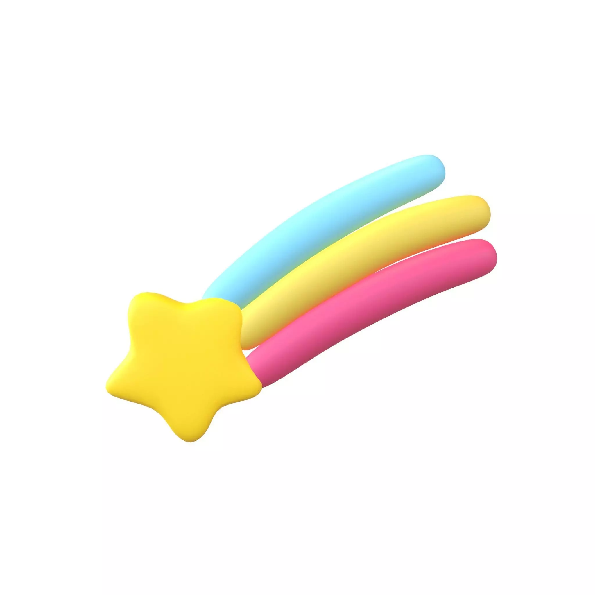 Meteor Icon v1 001 Low-poly 3D model_0