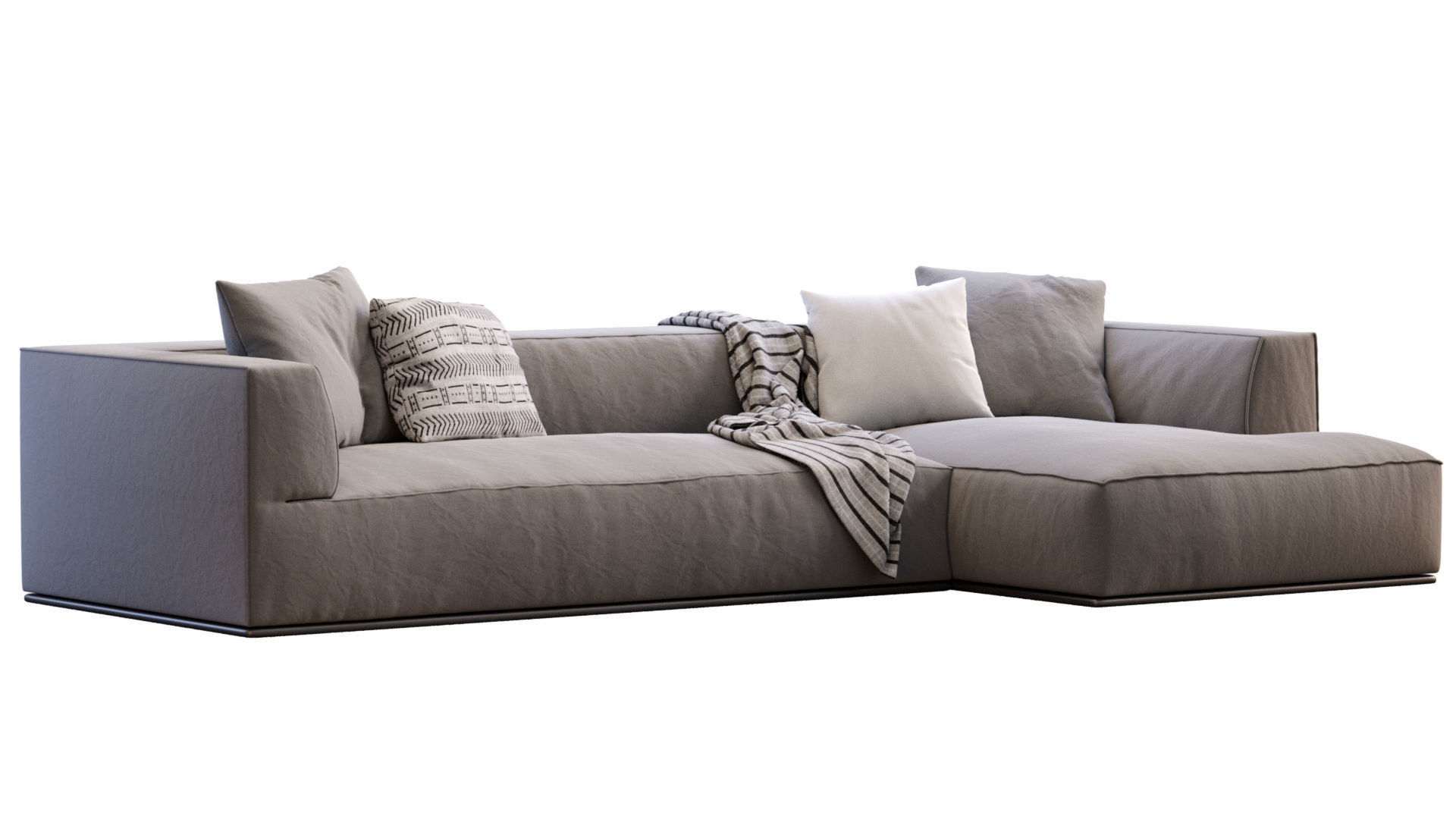 Sofa Perry By Flexform  3D model_13