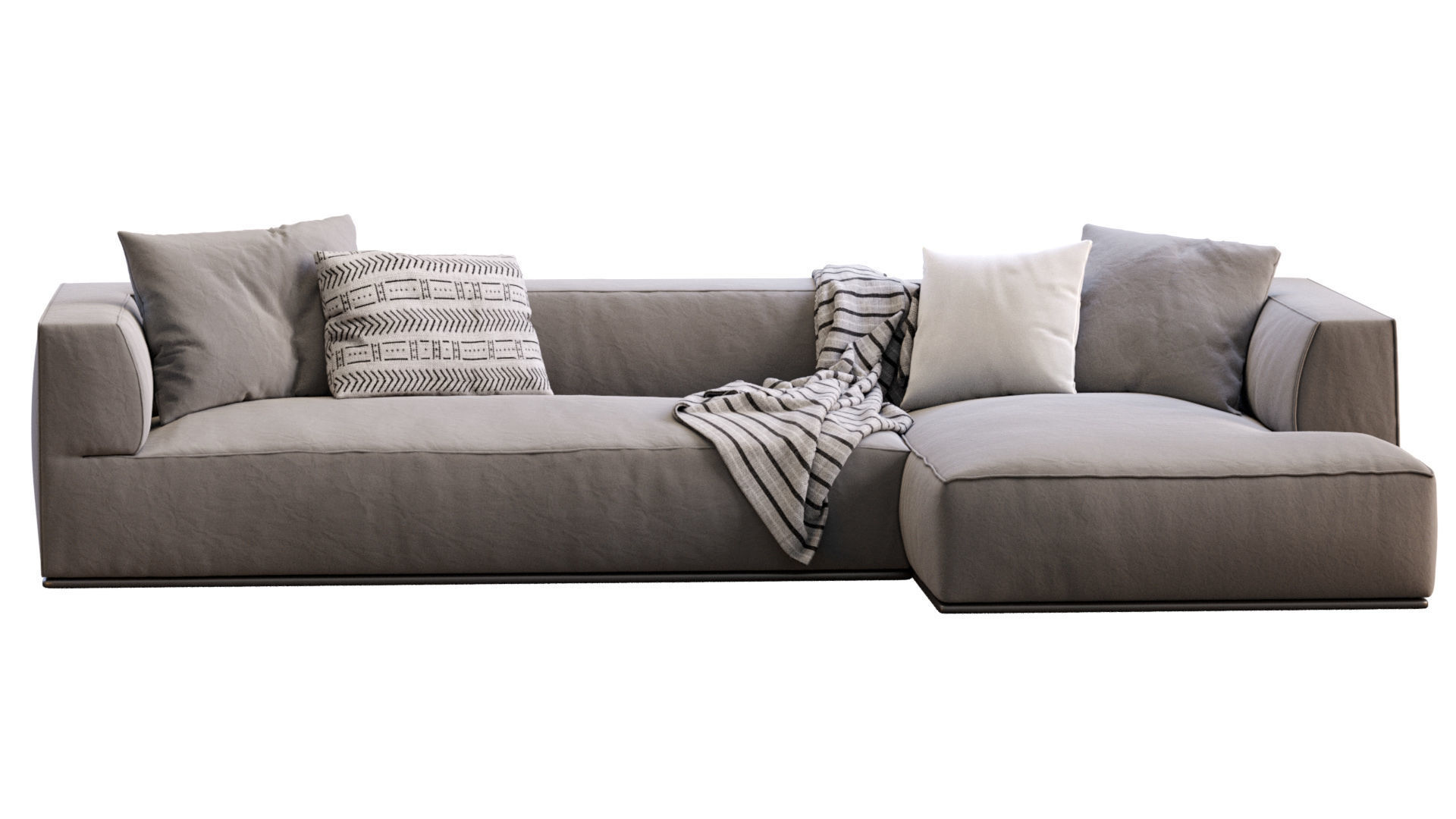 Sofa Perry By Flexform  3D model_12