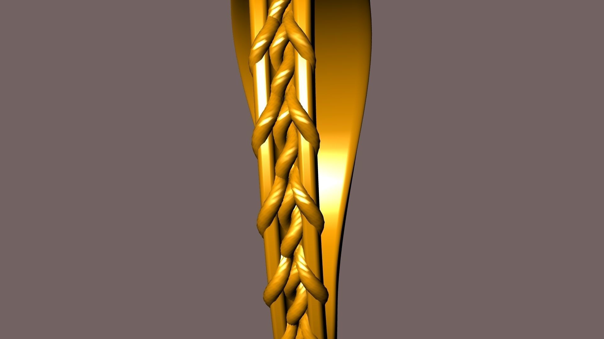 stirched ring stl verified 3D print model_13