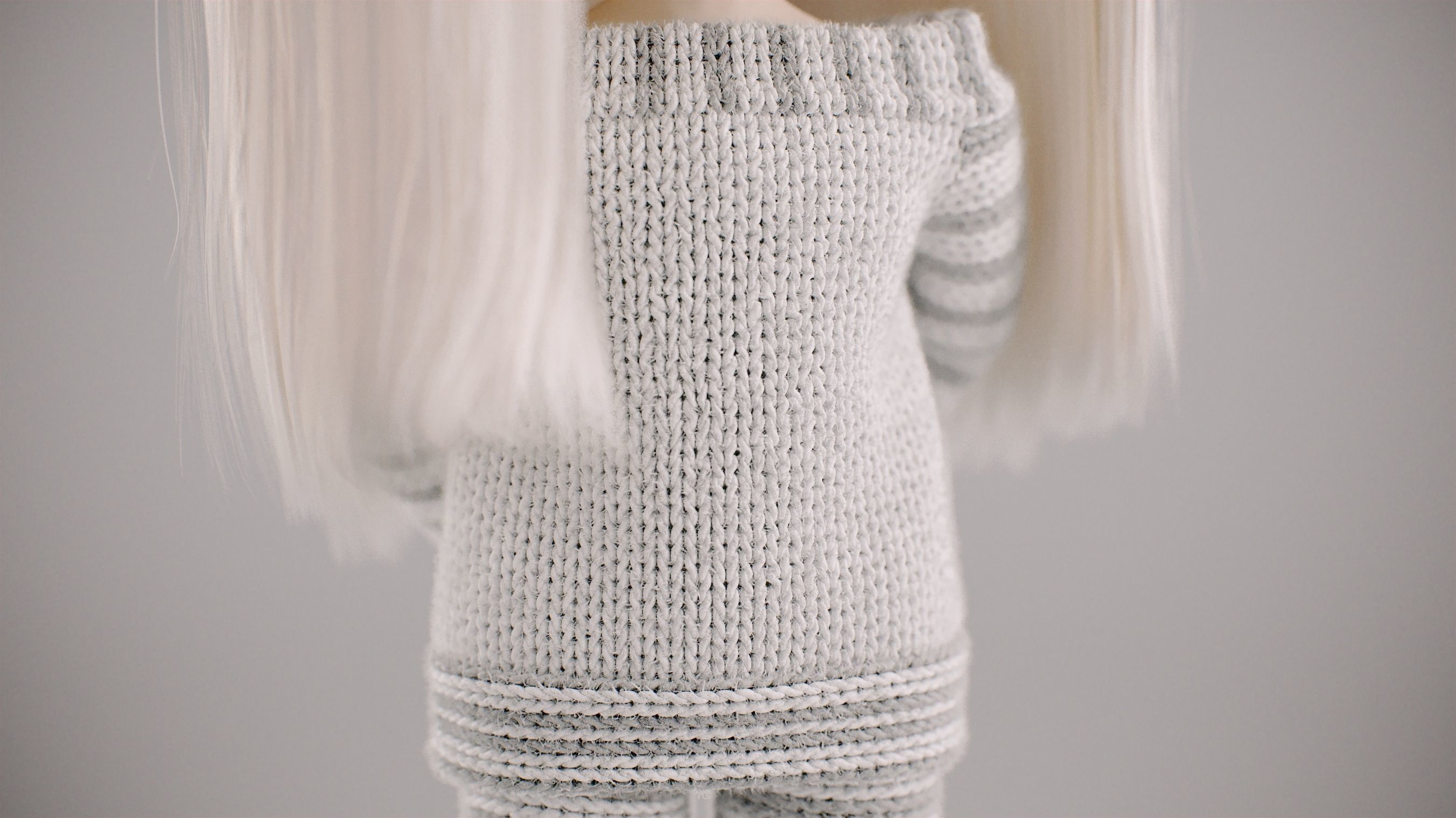 Olivia doll in Pajama Pose 02 3D model_18