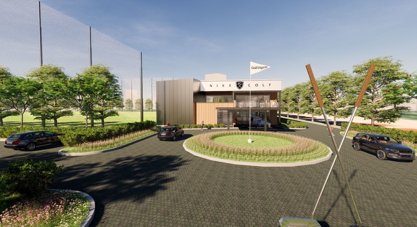 driving range golf 3D model_20