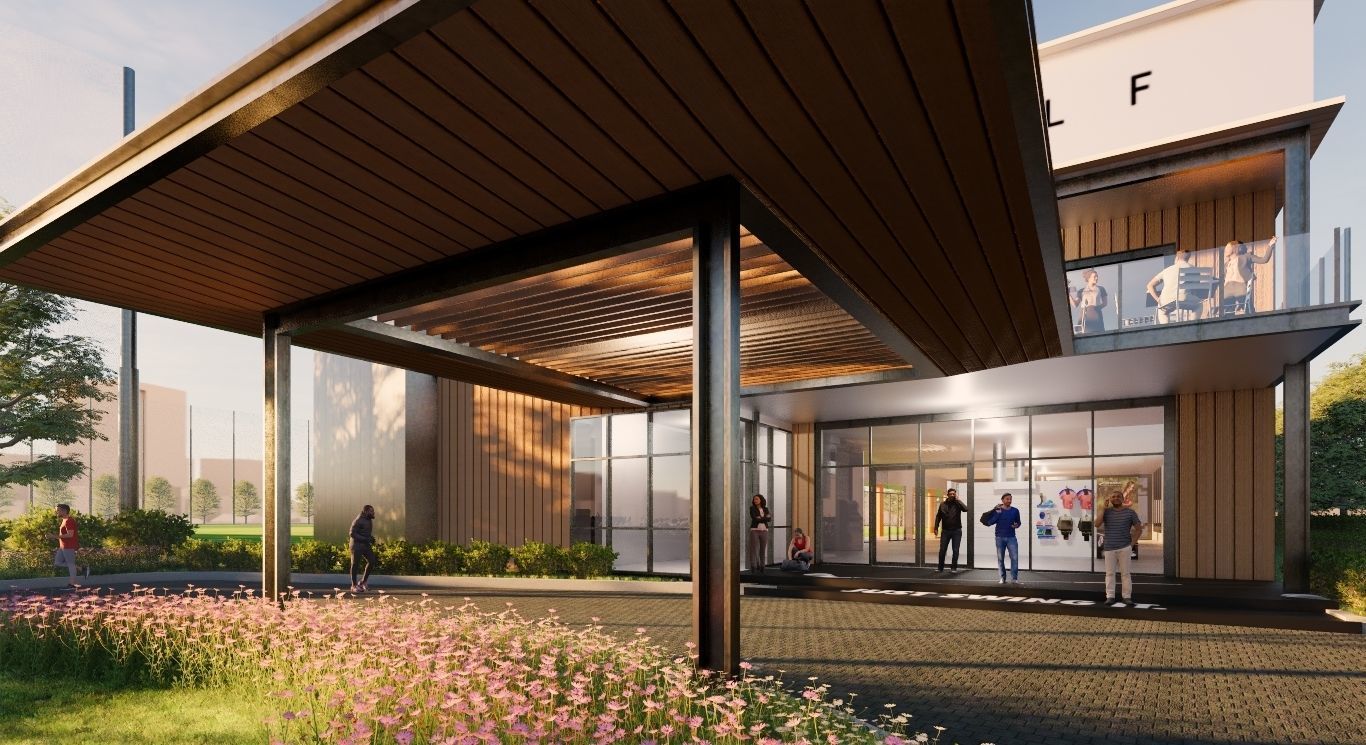 driving range golf 3D model_11