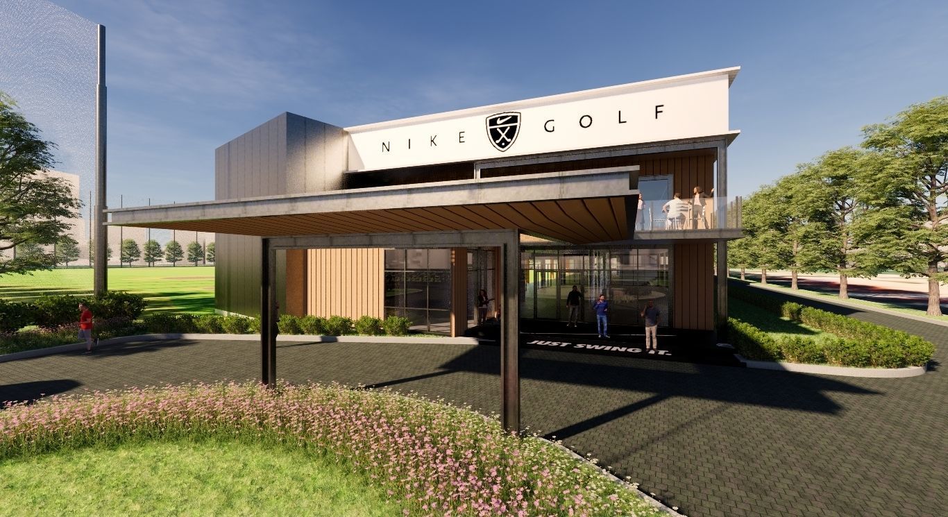 driving range golf 3D model_17