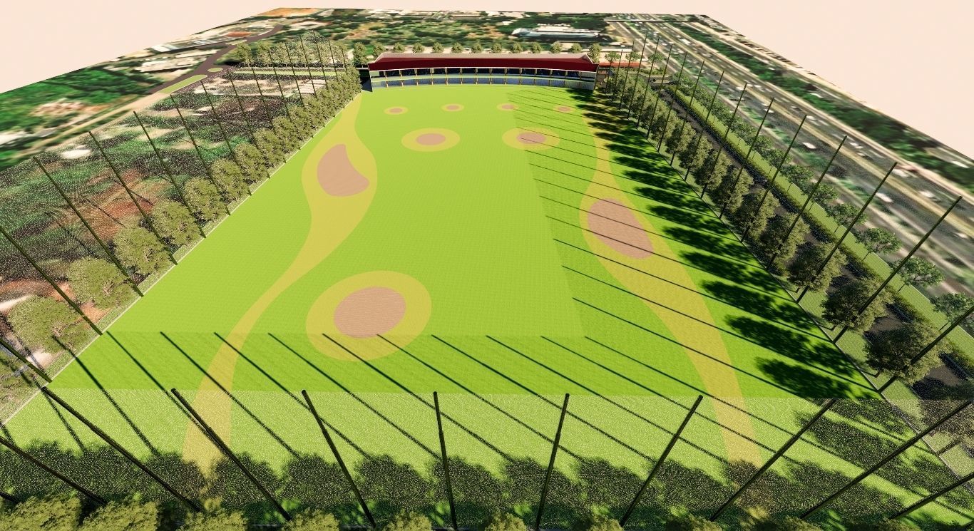 driving range golf 3D model_22
