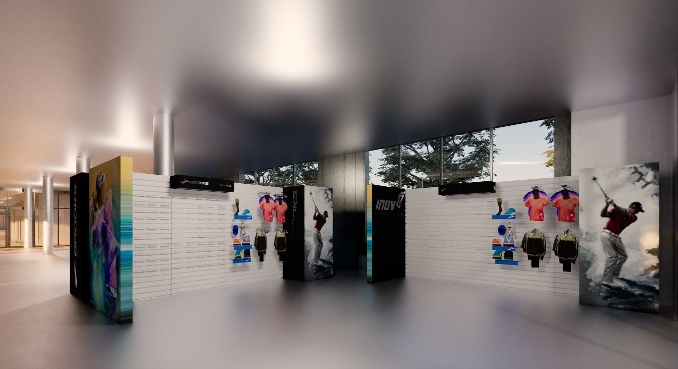 driving range golf 3D model_12