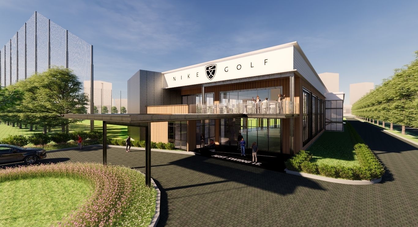 driving range golf 3D model_19