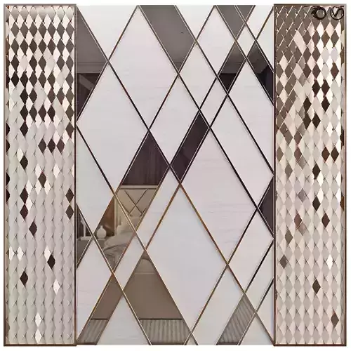 Decorative wall panel 66