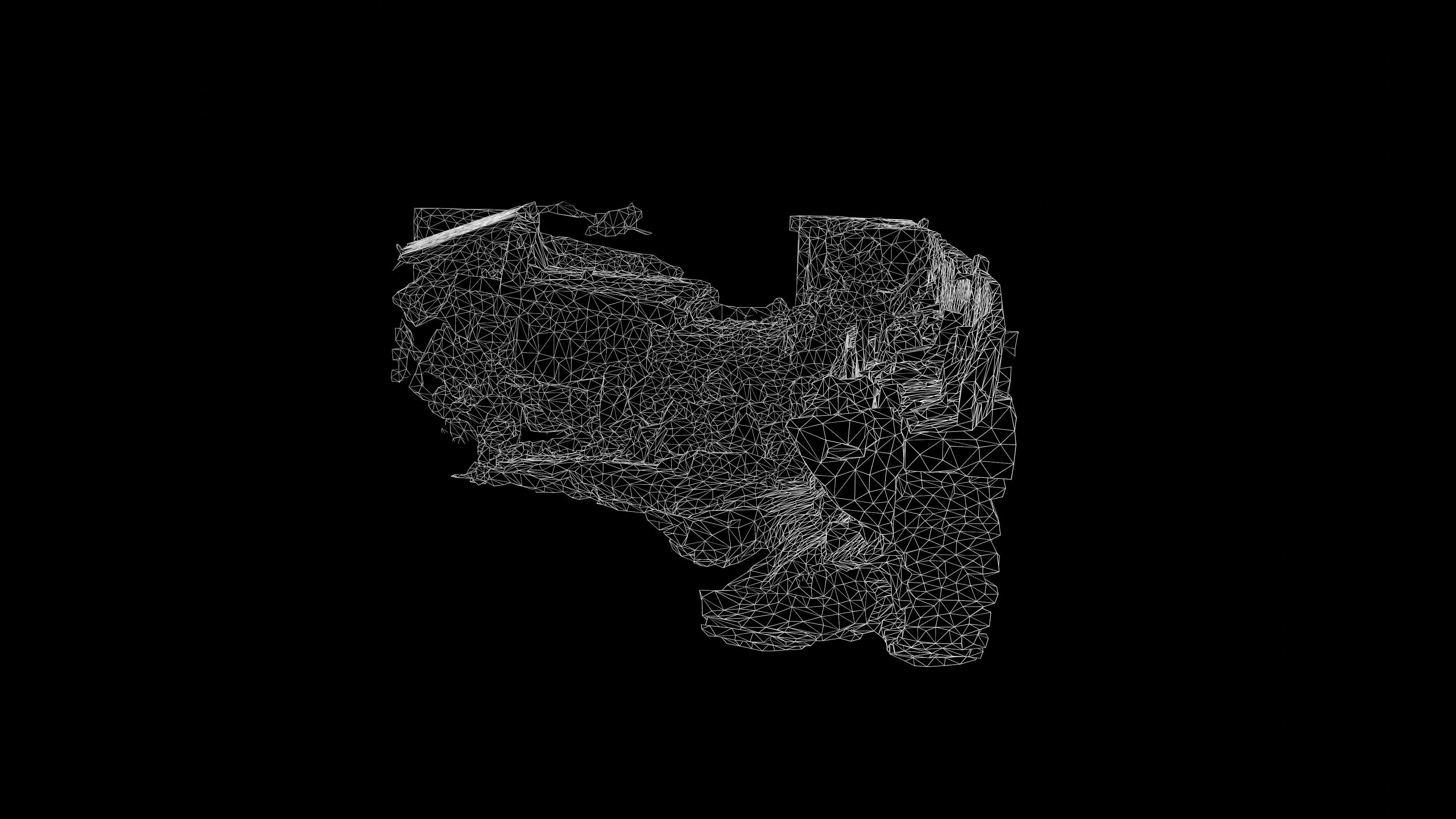 Destroyed and burnt Russian BMD-4M Photoscan PBR Game Ready Low-poly 3D model_8