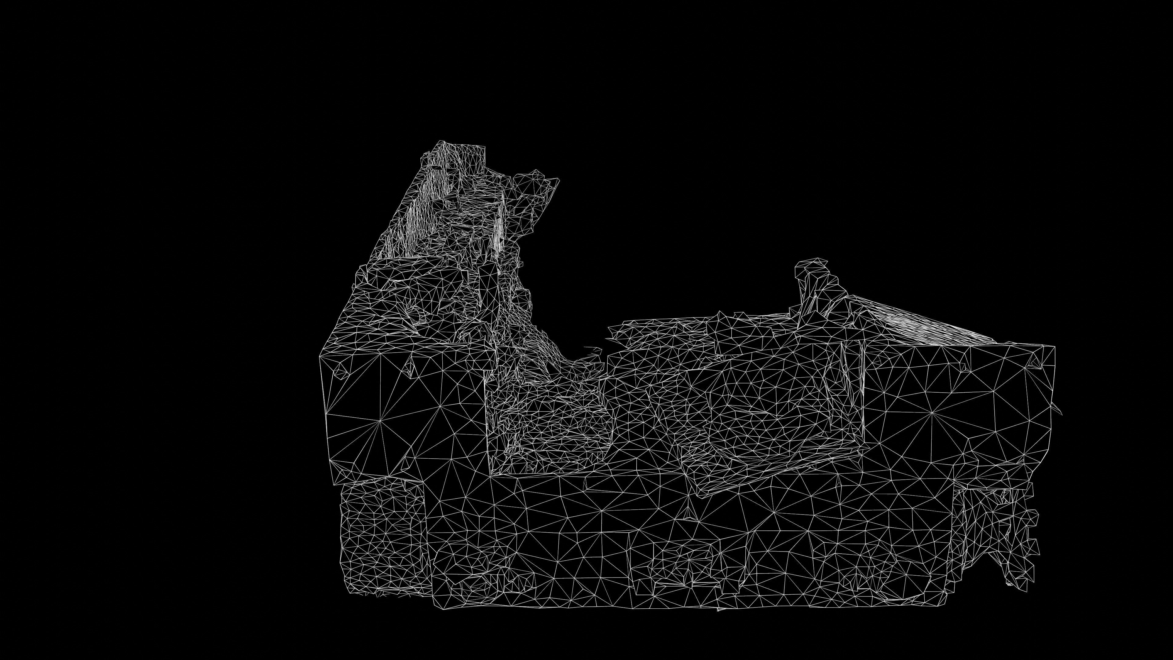 Destroyed and burnt Russian BMD-4M Photoscan PBR Game Ready Low-poly 3D model_17