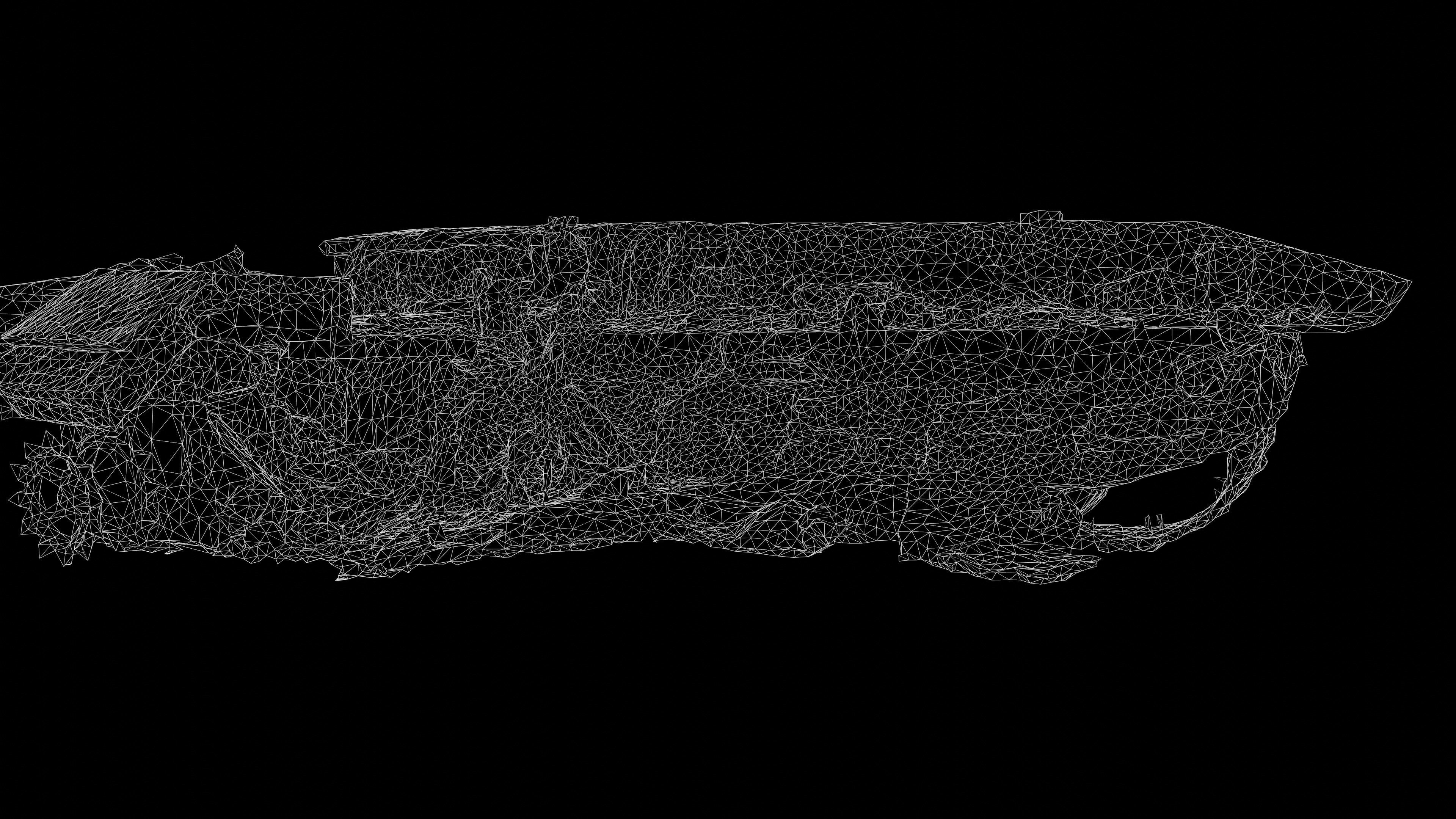 Destroyed and burnt Russian BMD-4M Photoscan PBR Game Ready Low-poly 3D model_11