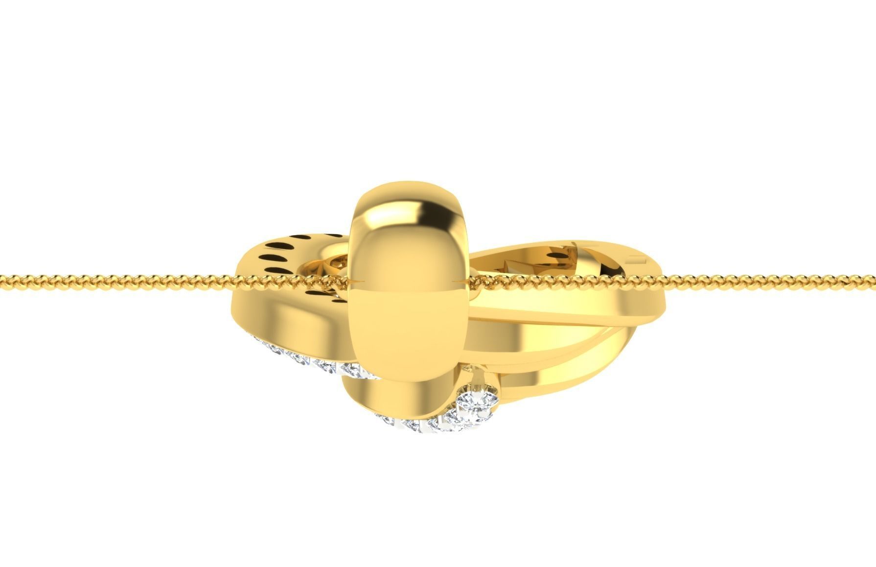 Earring Pendant Set  3D print model_17