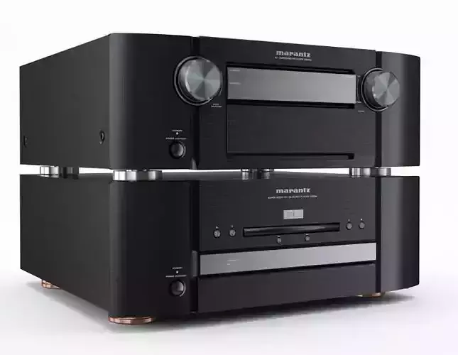 Sophisticated Music System 3D model