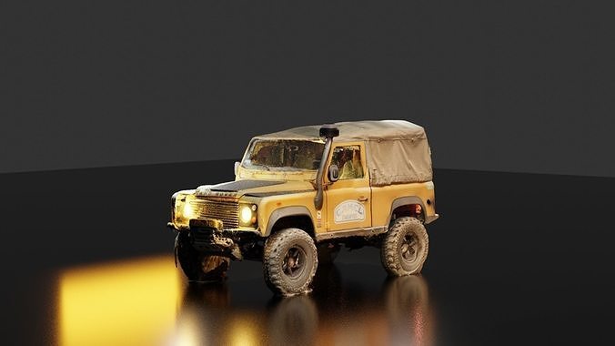 Land rover Camal livery 3D model