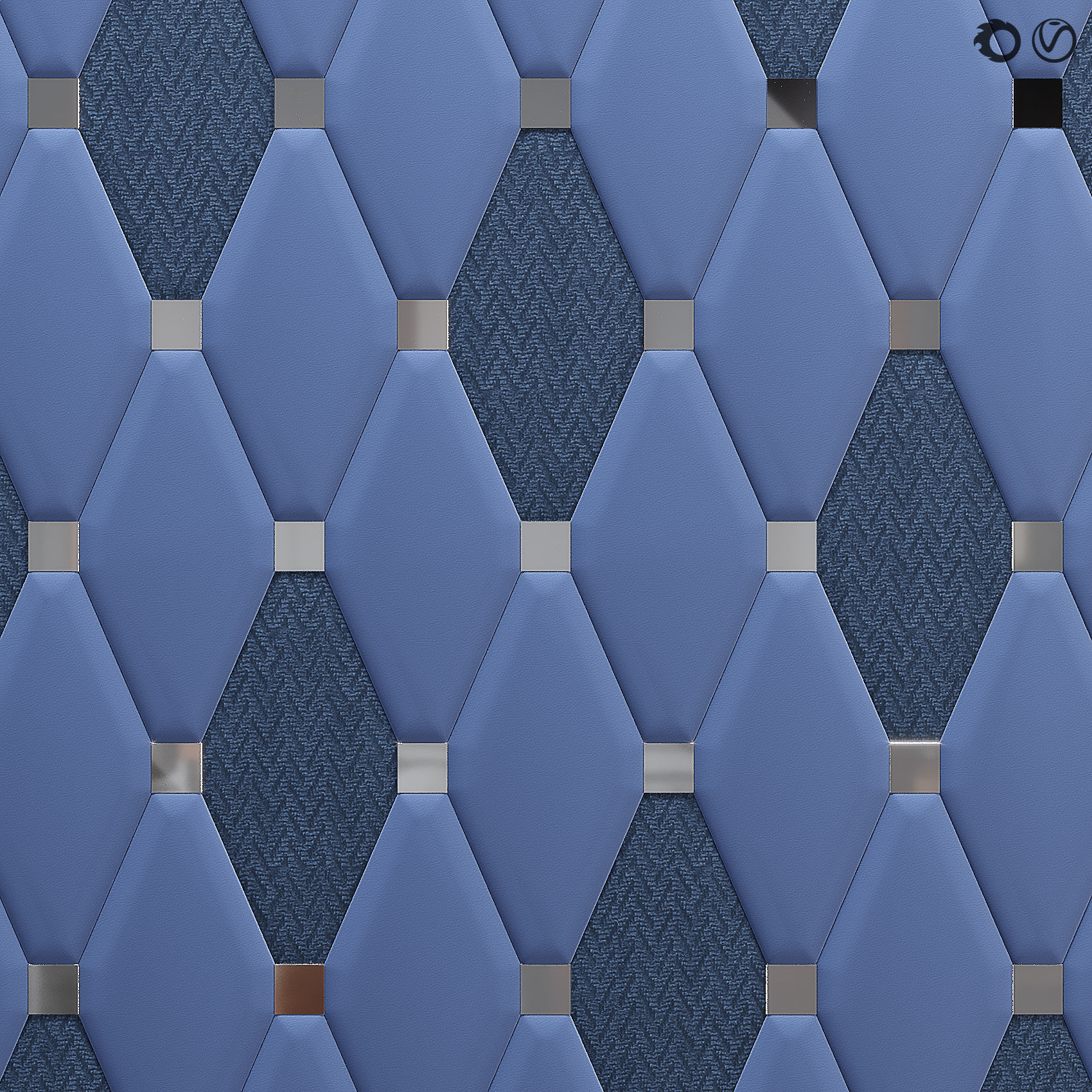 Decorative wall panel pintark-isa-battersea 70 3D model_2