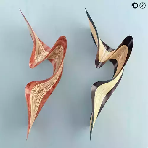 Jive Wood Wall Sculpture