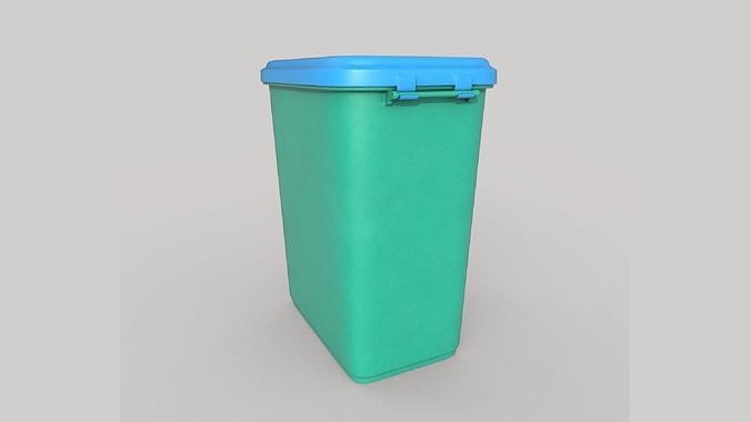 Food Container 3D model 2