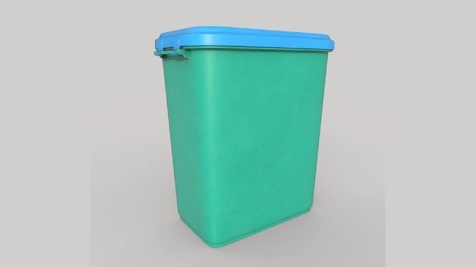 Food Container 3D model 4