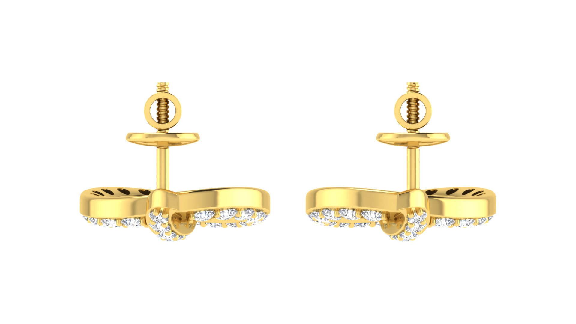 Earring Pendant Set 3dm STL OBJ FBX Render Details 3D print model_9