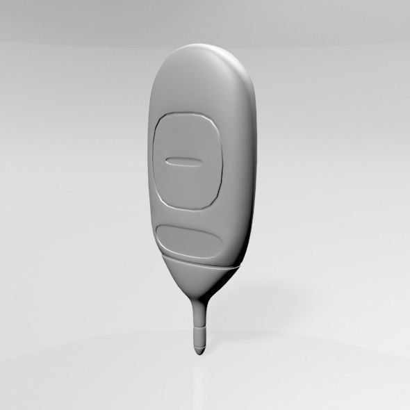 Rectal Thermometer 01 3D model_18
