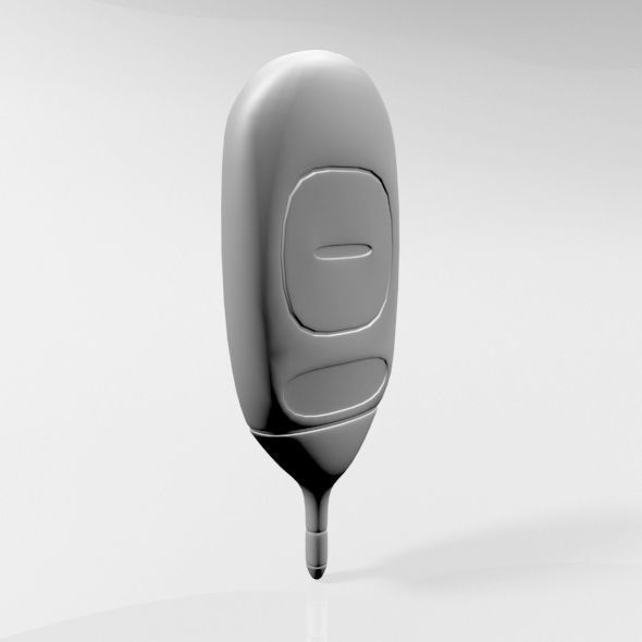 Rectal Thermometer 01 3D model_4