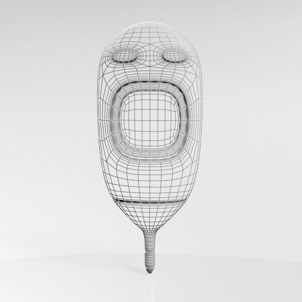 Rectal Thermometer 01 3D model_7