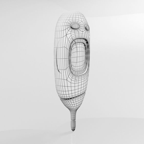Rectal Thermometer 01 3D model_8