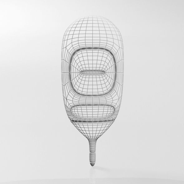 Rectal Thermometer 01 3D model_13