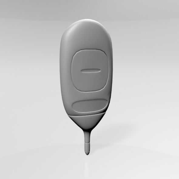 Rectal Thermometer 01 3D model_20