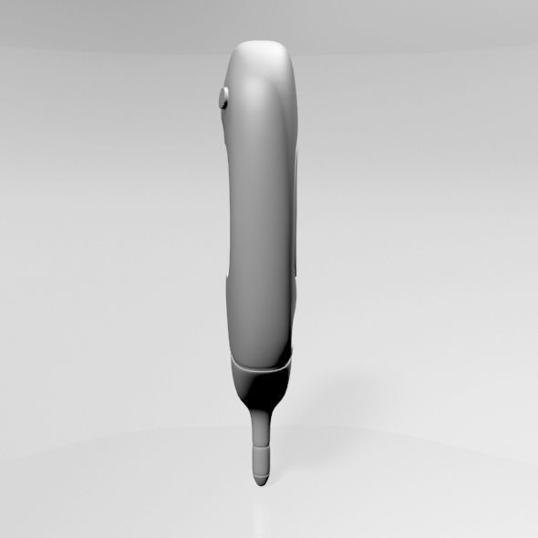 Rectal Thermometer 01 3D model_3