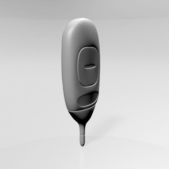 Rectal Thermometer 01 3D model_21