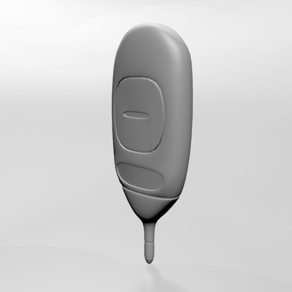 Rectal Thermometer 01 3D model_5